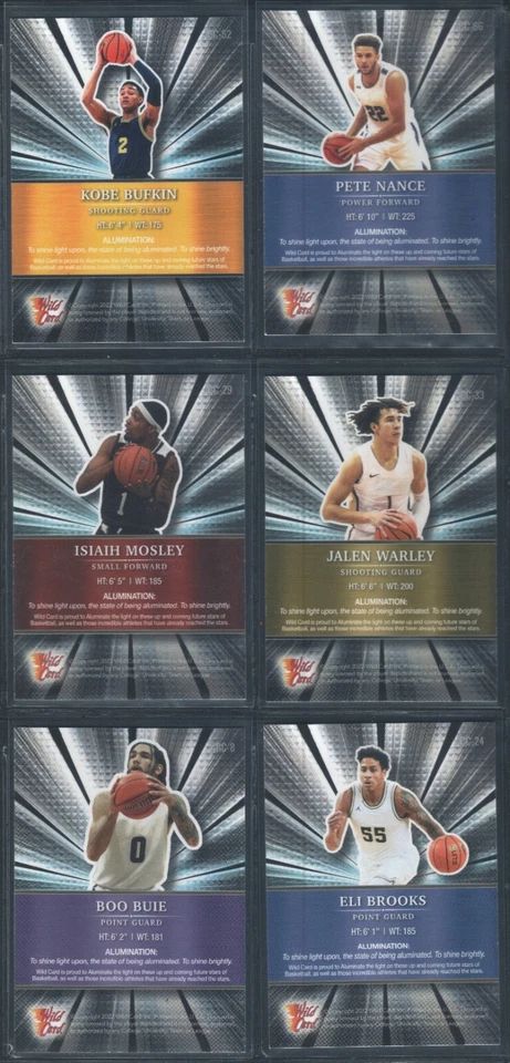 1st Trading Card Lot 2021-22 Wild Card Alumination Basketball Lot4 - Image 2 of 2
