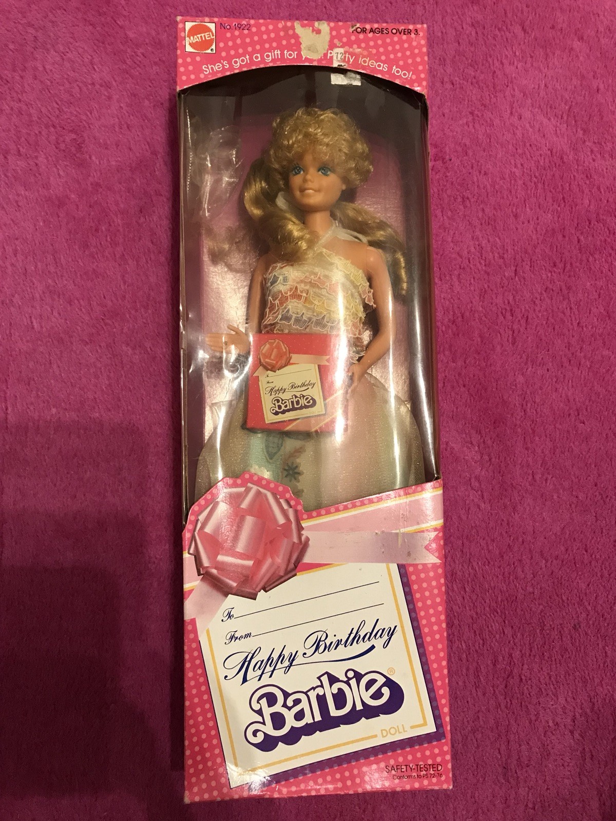 Happy Birthday Barbie Vintage 1982 von Mattel Happy Birthday Barbie Vintage 1982 von Mattel