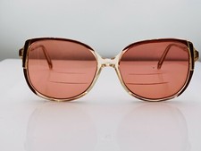 Vintage City Eyes L-6453 Burgundy Oval Sunglasses Hong Kong FRAMES ONLY
