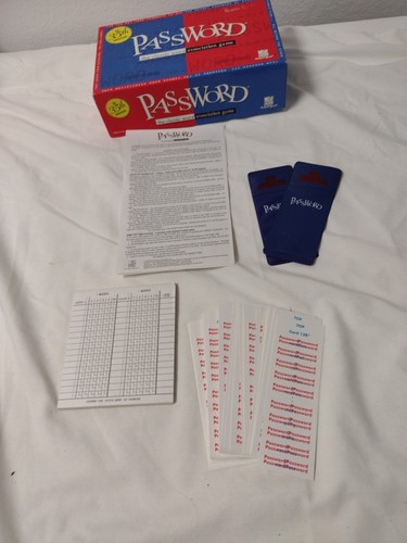 Password 35th Anniversary COMPLETE Endless Games 1997 Word Game Party Family - Picture 2 of 12