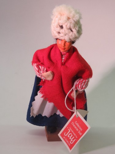 MUÑECA JAY at Dublin Collector ~ Mujer del Oeste de colección de 4" de alto hecha a mano - Imagen 1 de 10