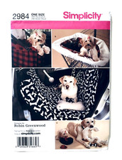Simplicity 2984 - Travel Accessories for Dogs