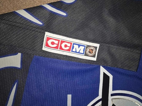 Tampa Bay Lightning Storm Alternate CCM Hockey Jersey XL Blank - Picture 4 of 6