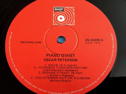 Oscar Peterson - Piano Giant - 1975 - Gatefold Double Album - NM Vinyl - Picture 4 of 12