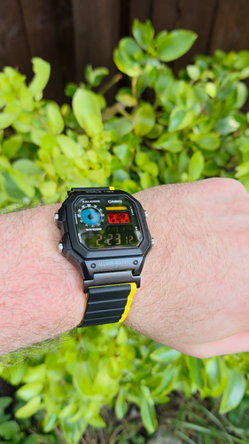 CASIO AE-1200WHD. Royale World Time Watch Mod. Negative Display. Hydro mod. - Video 1 of 1