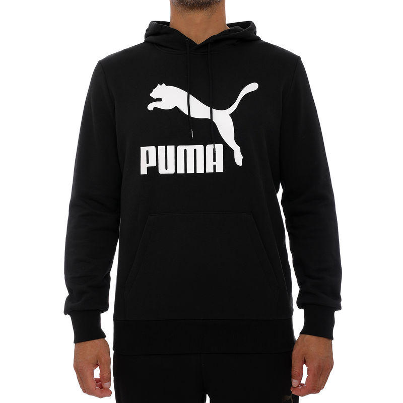 Мужская толстовка с логотипом Puma Black Classics