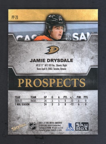 2021-22 Upper Deck Skybox Metal Universe Premium Prospects Rookies RC You Pick - Picture 41 of 101