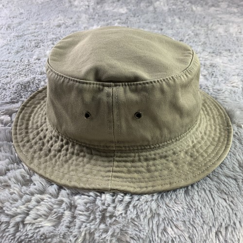 Vintage Wisconsin Badgers Bucket Hat Cap Small-Medium Beige UW Bucky USA Made - Picture 6 of 11