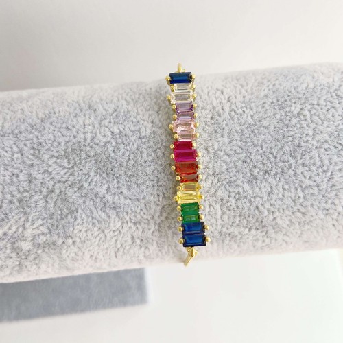 Adjustable Geometric Gold Color Bracelets Women Fashion Jewelries Charm Bracelet - Picture 26 of 28