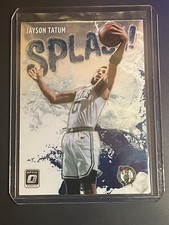 2021-22 Panini Donruss Optic - Splash! #12 Jayson Tatum - Celtics Champion