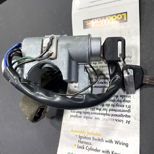 LC14920 Ignition Lock Cylinder & Switch, Lockworks, Mitsubishi Hyundai, Pls Read - Bild 1 von 14