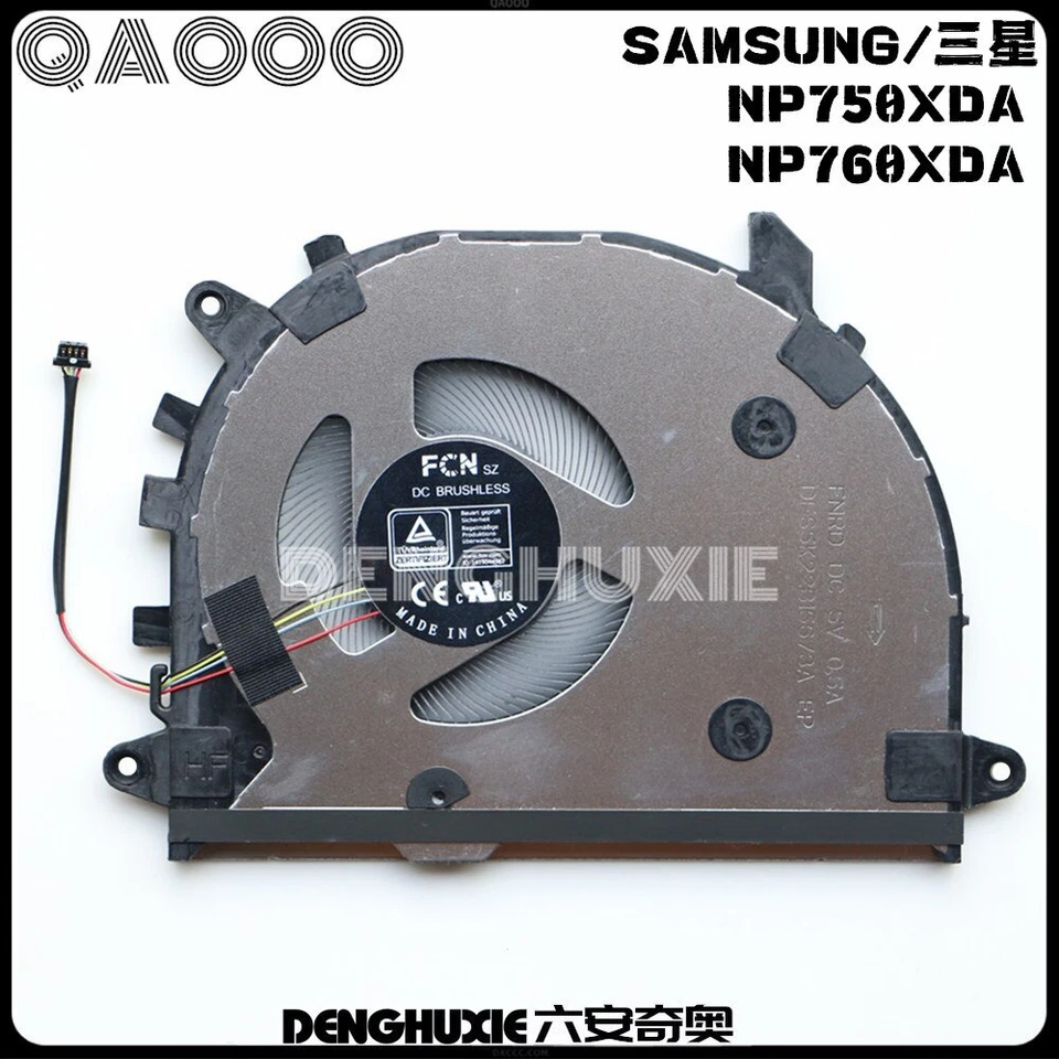 LAPTOP FAN FOR Samsung Galaxy Book NP750XDA NP750XDAZ CPU COOLING FAN - Image 2 of 3