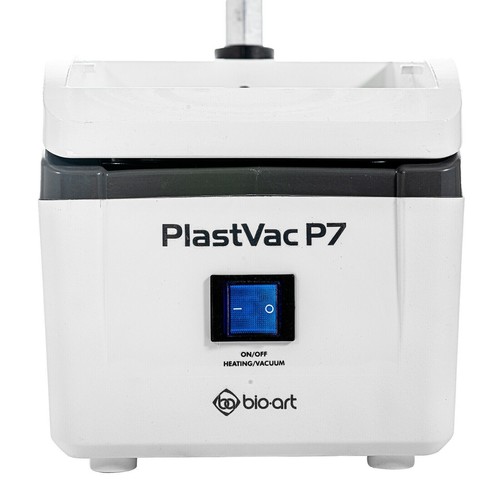 Máquina formadora al vacío de laboratorio dental BIOART 1400 W PLASTVAC-P7 hecha en Brasil - Imagen 3 de 14