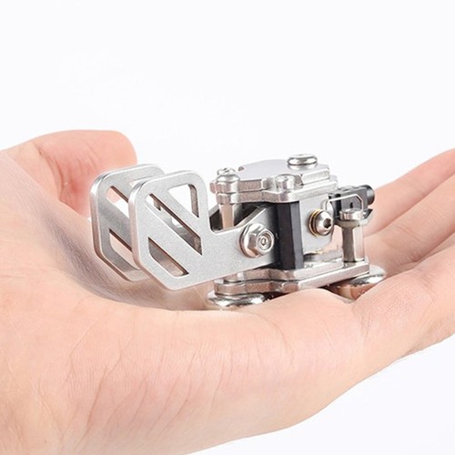 Stainless Steel Radio HAM Send Telegram Dual paddle CW Morse Code Keys Automatic - Photo 5/10
