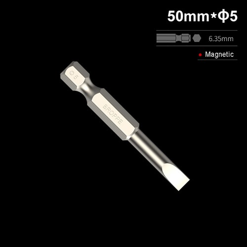 Impact Drill Driver Flat Head Slotted Screwdrivers Bit SL2 SL2.5 SL3 SL4 SL5 SL6 - Picture 16 of 31