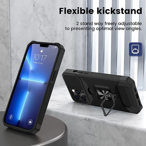 For Samsung Galaxy S23 /Plus /Ultra Wallet Case Card Slot & Ring Stand Cover - Picture 8 of 51