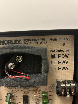 ビンテージ モーリー ワウ プロシリーズ ワウペダル PWA 1992年製 ビンテージ モーリー ワウ プロシリーズ ワウペダル PWA 1992年
