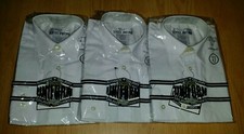 Boy's 3 Authentic Galaxy School Uniform Long Sleeve Shirts Size 12
