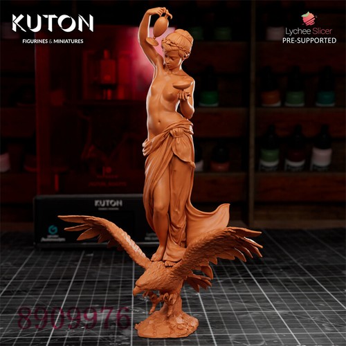 Carolus Duran 3D Printing Figure Unpainted Model Sculpture GK Blank Kit Stock - Picture 10 of 12
