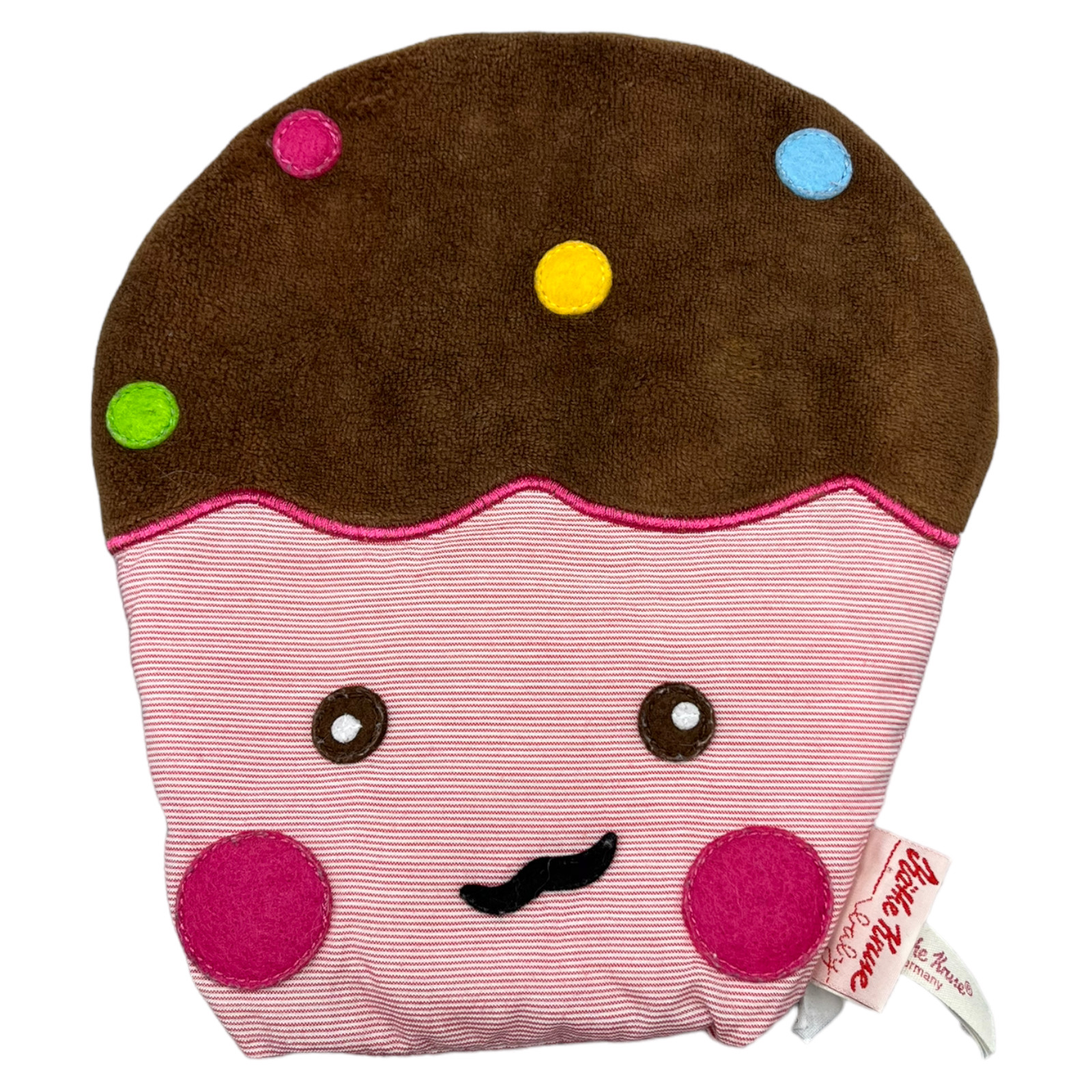 Käthe Kruse Cup Cake Kuchen Kirchkernkissen Warm Mikrowelle Plüsch Kinder 20cm