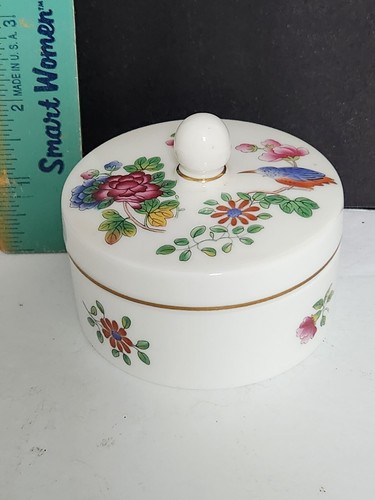 Wedgewood Knochen China Schmuck Box Kuckuck - Bild 6 von 6