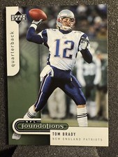 2005 Upper Deck NFL Foundations - TOM BRADY - #55 - New England Patriots