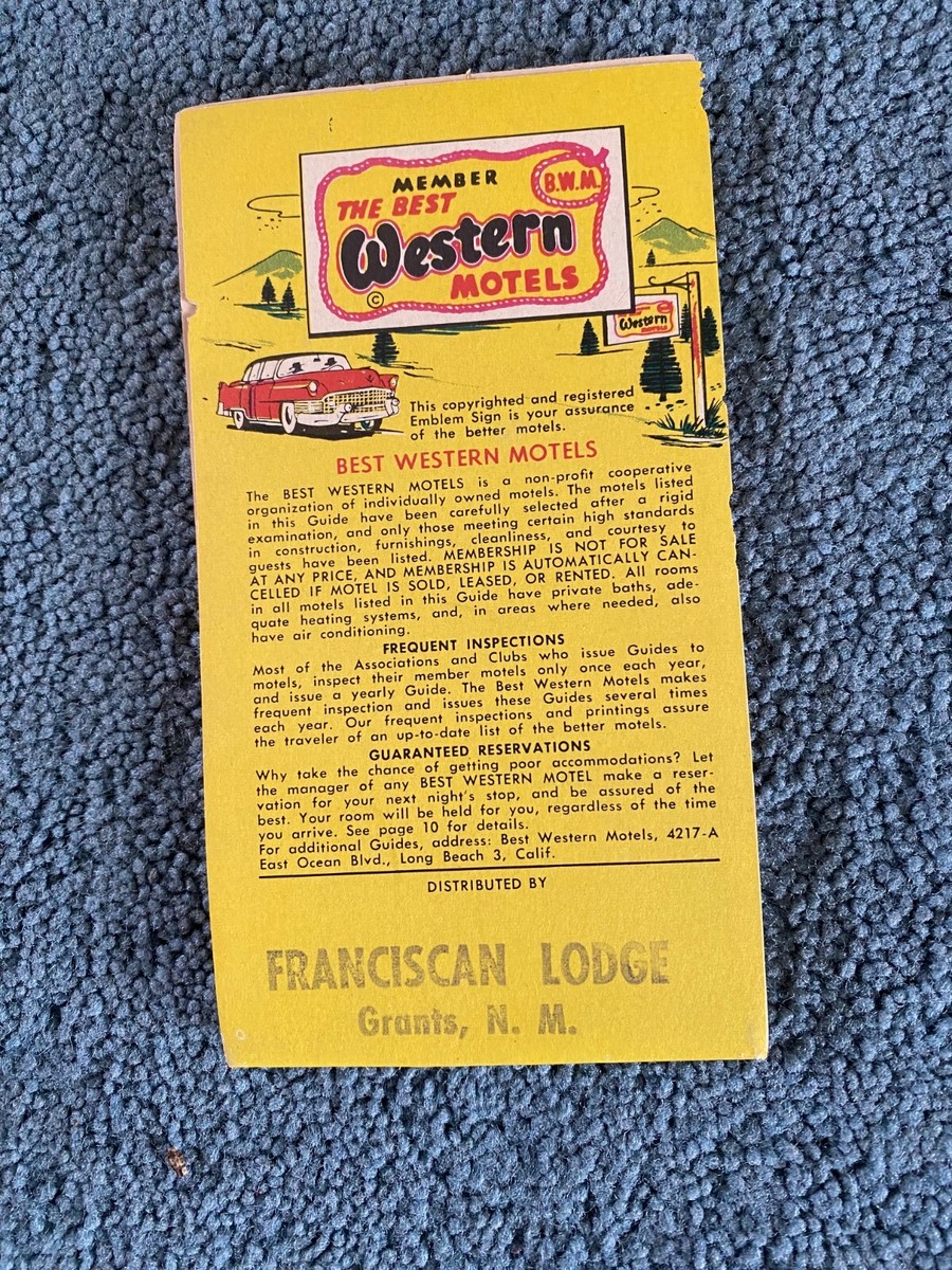 1950s Vintage Americana Road Trip Travel Brochures and