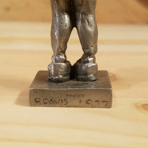 New Pewter P. Davis Coach Figurine Statuette Miniature Vtg 1977 - Swanky Barn - Picture 10 of 12