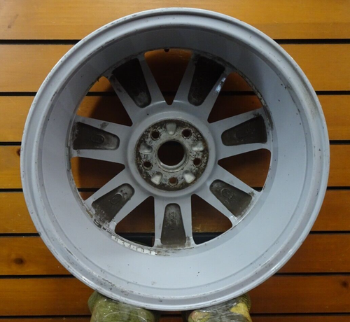 Wheel Rim Subaru Legacy 17 2006-2009 28111AG37A 28111AG41A OEM Silver OE 68748 - Picture 9 of 10
