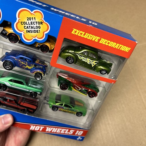 Hot Wheels 2011 paquete de 10~10 conjunto de decoración exclusivo LTD 1:64 diecast sellado - Imagen 17 de 19