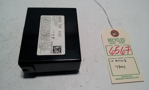 Sensor monitor de presión de neumáticos Honda Accord 2010 TPMS OEM 39350 TA0 A120 #6567 - Imagen 1 de 4