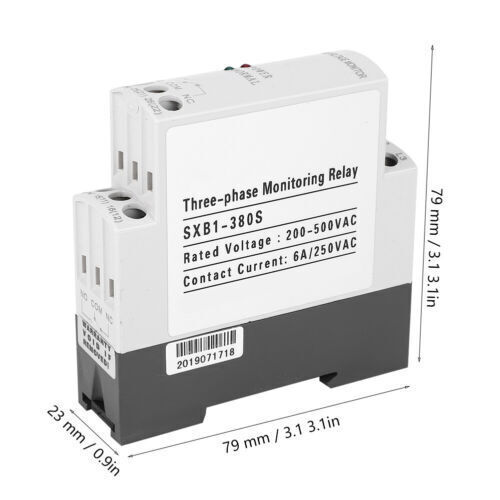 3-Phase Netzüberwachung Relais Phasenwächter Phasenausfall Off-Phase überwachung - Bild 10 von 11