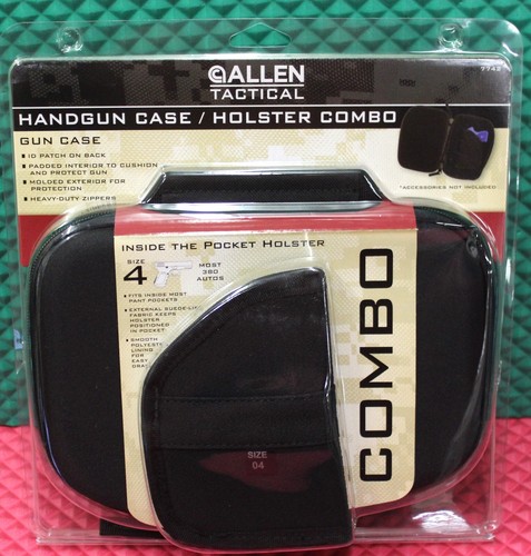 Allen Tactical Handgun Case Holster Combo for Most 380 Autos 7742 - Picture 1 of 3