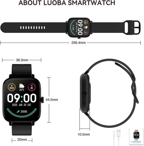 Smart Watch AI Assistant Compatible with iPhones Samsung Motorola Google TCL - Picture 12 of 19