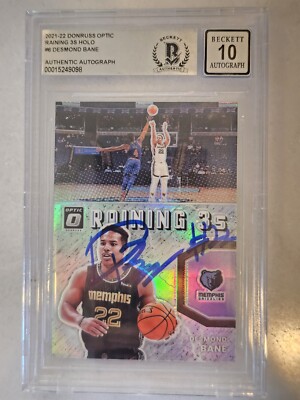 desmond bane auto nbaカード 2021-22 Contenders Optic #6