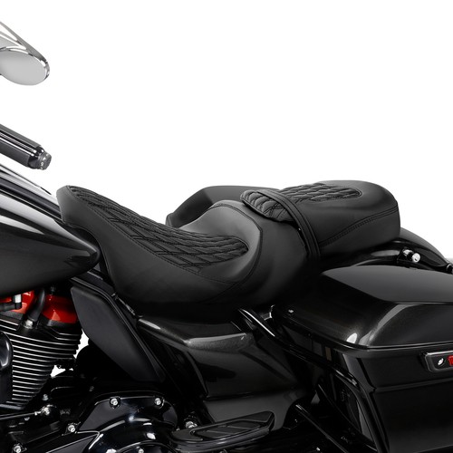 Driver & Passenger Seat Fit For Harley Touring Street Road Glide King 2009-23 US - Picture 5 of 17