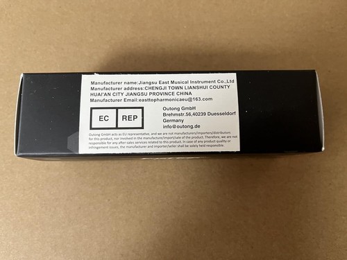 Professional 10-Hole Diatonic Blues Harmonica - Key of C, Lightweight & Portable - Picture 10 of 11