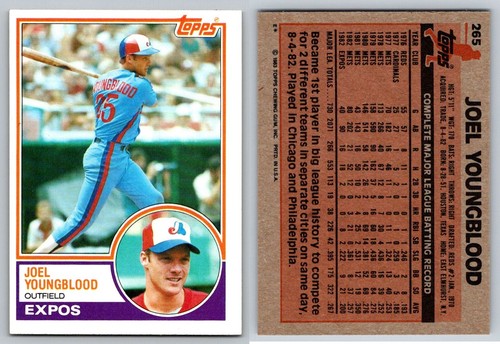 1983 Topps Baseball Cards - Complete Your Set (200 -399) - Set Break - U Pick - Picture 50 of 133
