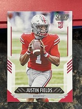 2021 Panini Score Justin Fields Rookie RC #302, Buckeyes, Chicago Bears 