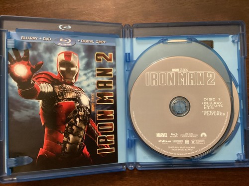 Iron Man, Iron man 2, Iron Man 3 (Blu Ray- DVDs Also Included With Movies 2 & 3) - Picture 8 of 12