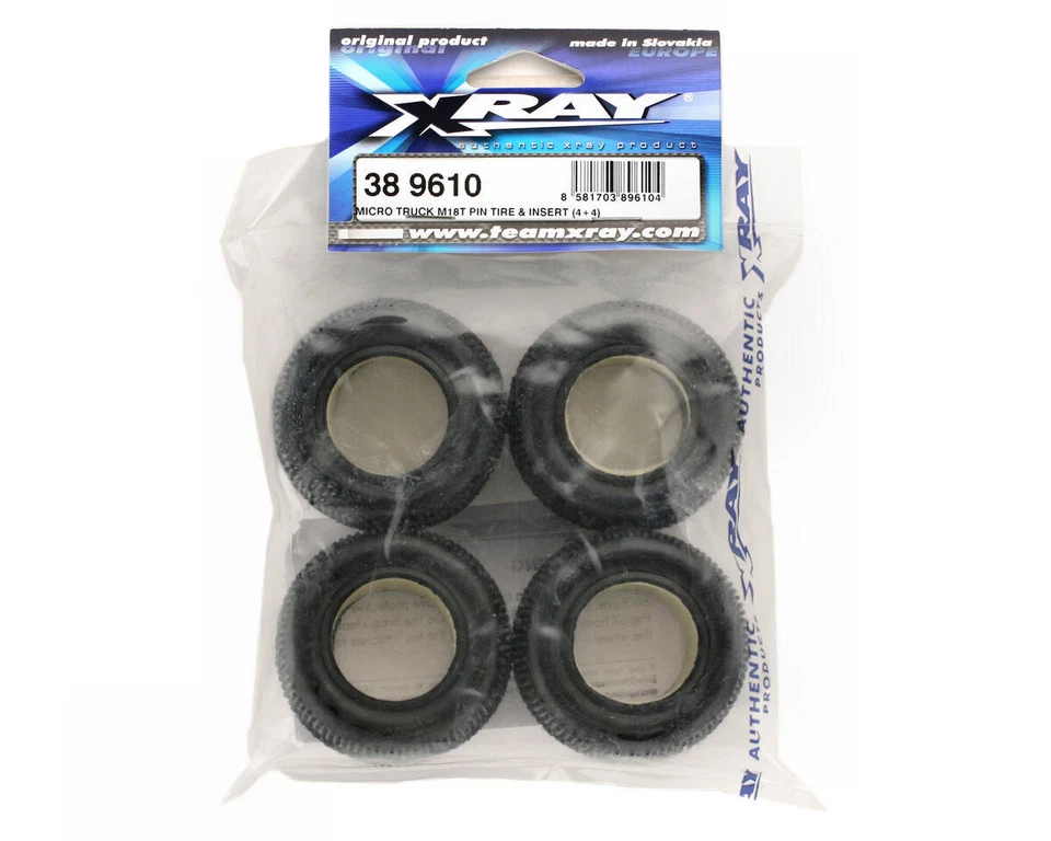 XRAY M18T Pin Reifen mit Einlagen XRA389610  - Bild 2 von 2