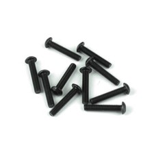 TKR1407 M3x16mm Button Head Screws (black 10 pieces) Tekno RC