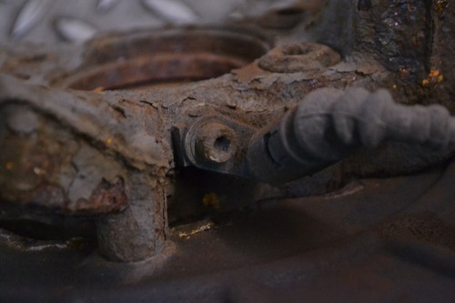 AUDI A3 8P 2.0 TDI 2012 RHD Front Right Wheel Hub Spindle Knuckle 12131698 - Imagen 4 de 5