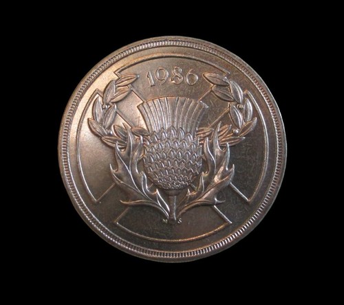 GREAT BRITAIN 2 POUNDS 1986 COMMONWEALTH GAMES UNC KM 947 #3475# - Picture 1 of 2