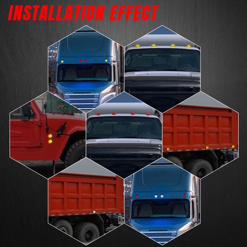 Car Cab Roof Marker Light Running Lamp For Dodge Ram 1500 2500 3500 Pickup Truck - Picture 12 of 18
