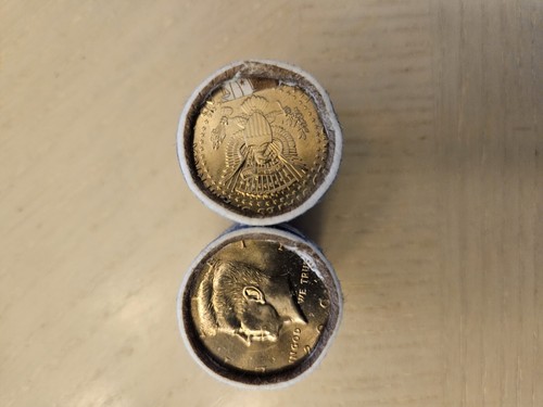 2001 P & D Kennedy Half Dollar 2 Mint Rolls - Picture 6 of 6