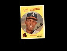 1959 Topps 165 Bill Bruton EX #D921309