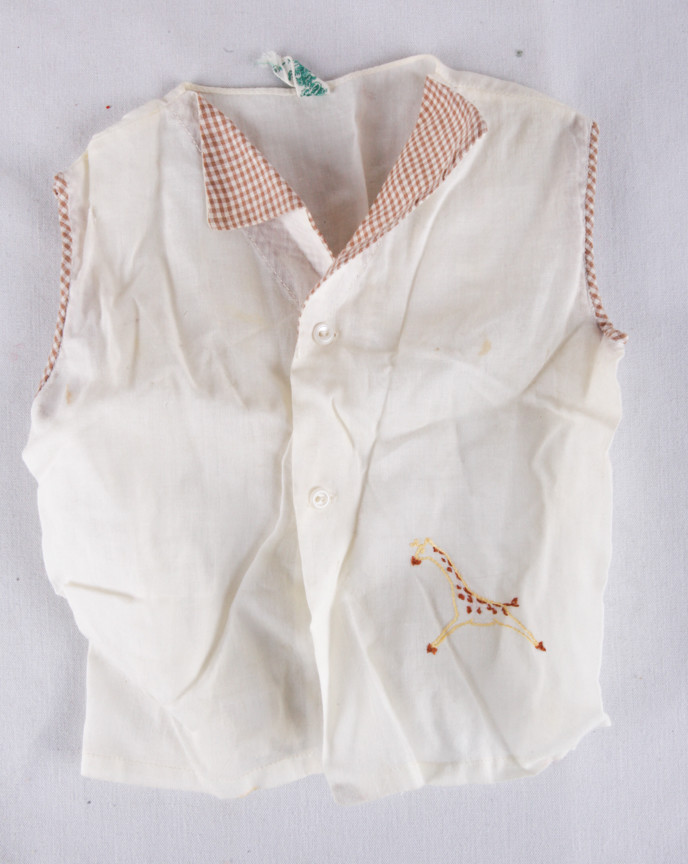 Vintage Baby Clothes by Fawn Fashions and Baby Togs Lot of 3 Dickie Shirts