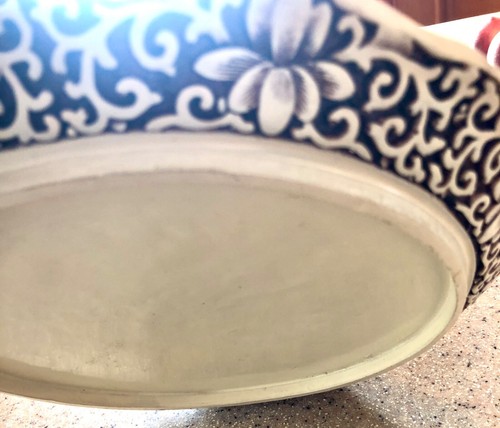 Amazing Detailed ASAIN Carved White Cinnabar Resin Plate VINTAGE 1950's Plaque - Picture 11 of 16