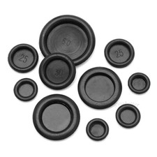 Blanking Grommets Rubber Grommet Closed Gromet Blind Plugs Bung Black 14mm-150mm